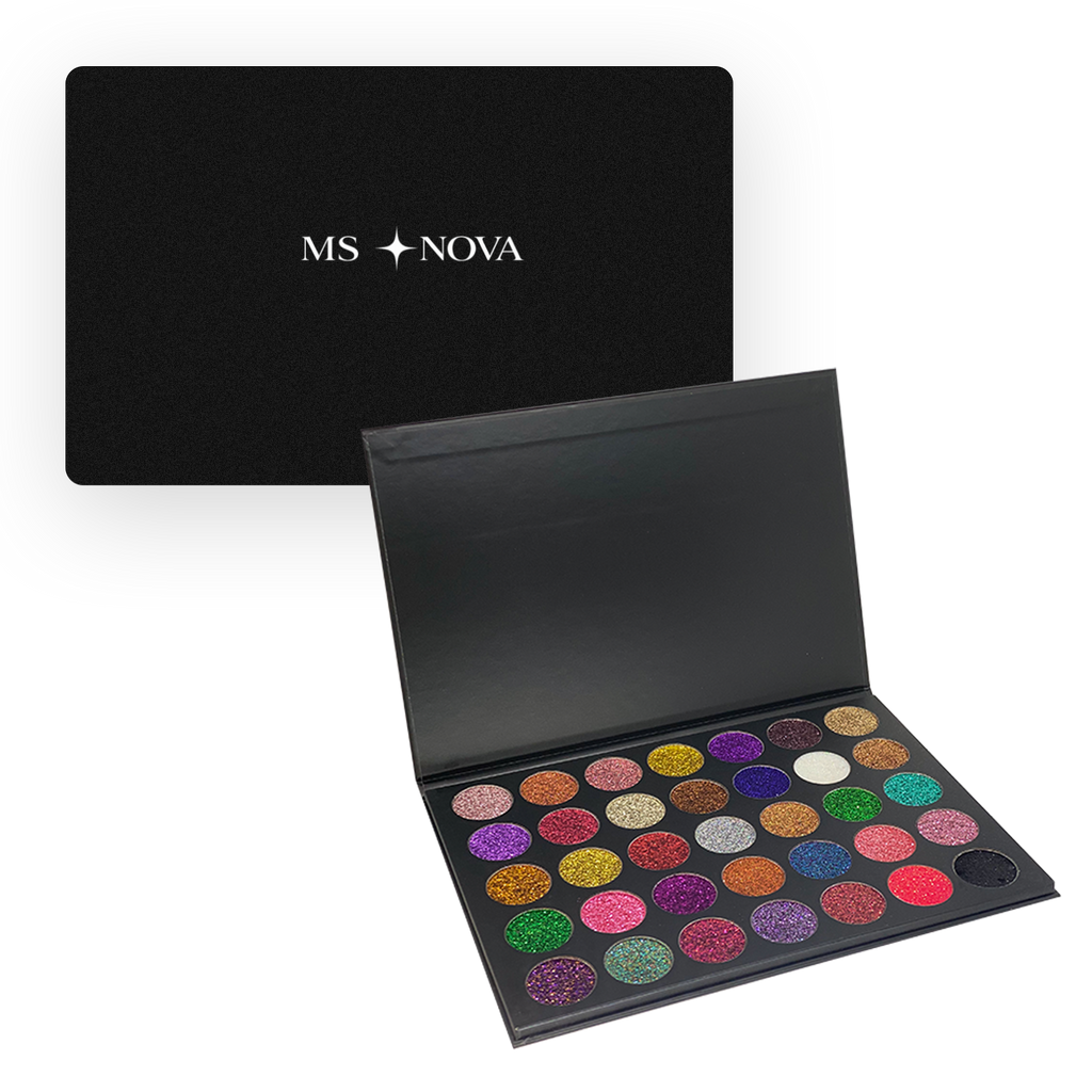 Palette Cosmopolitan Glitter MS Nova - 35 Couleurs