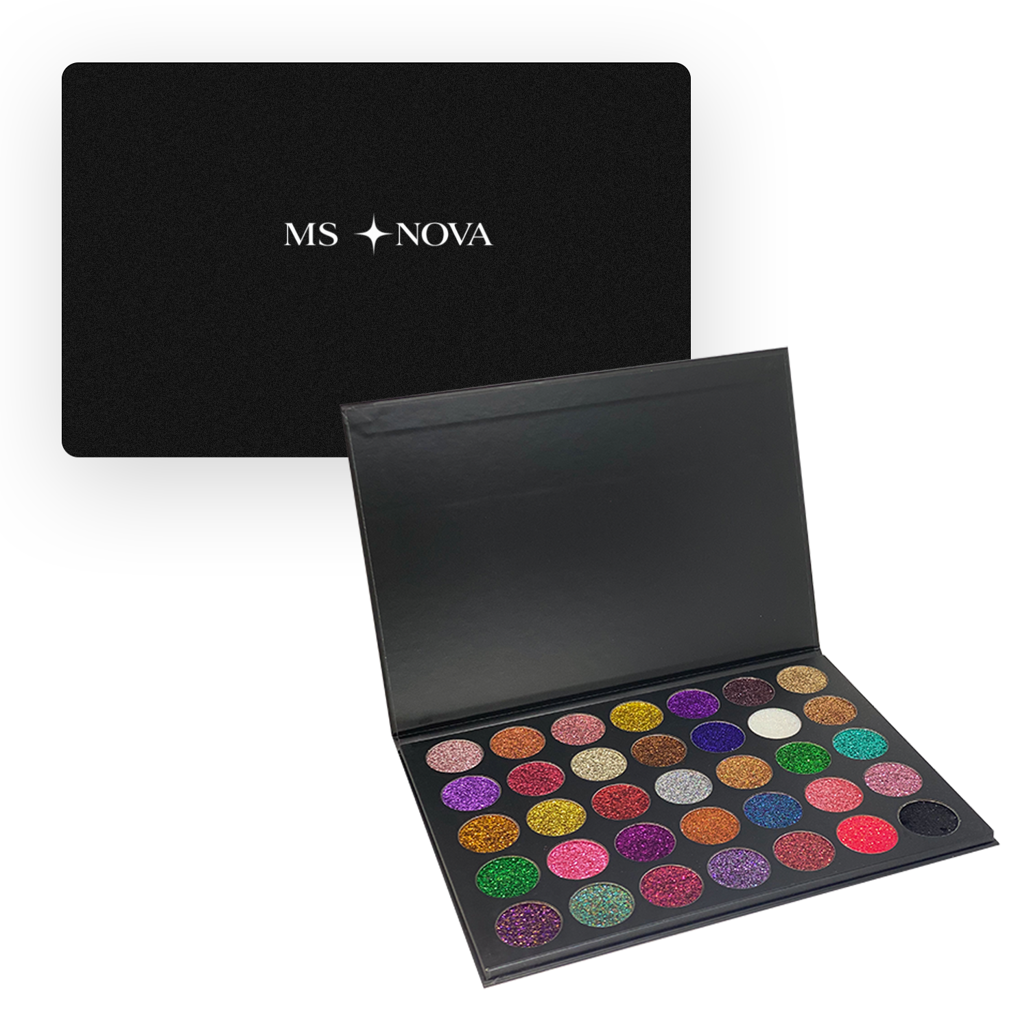 Palette Cosmopolitan Glitter MS Nova - 35 Couleurs