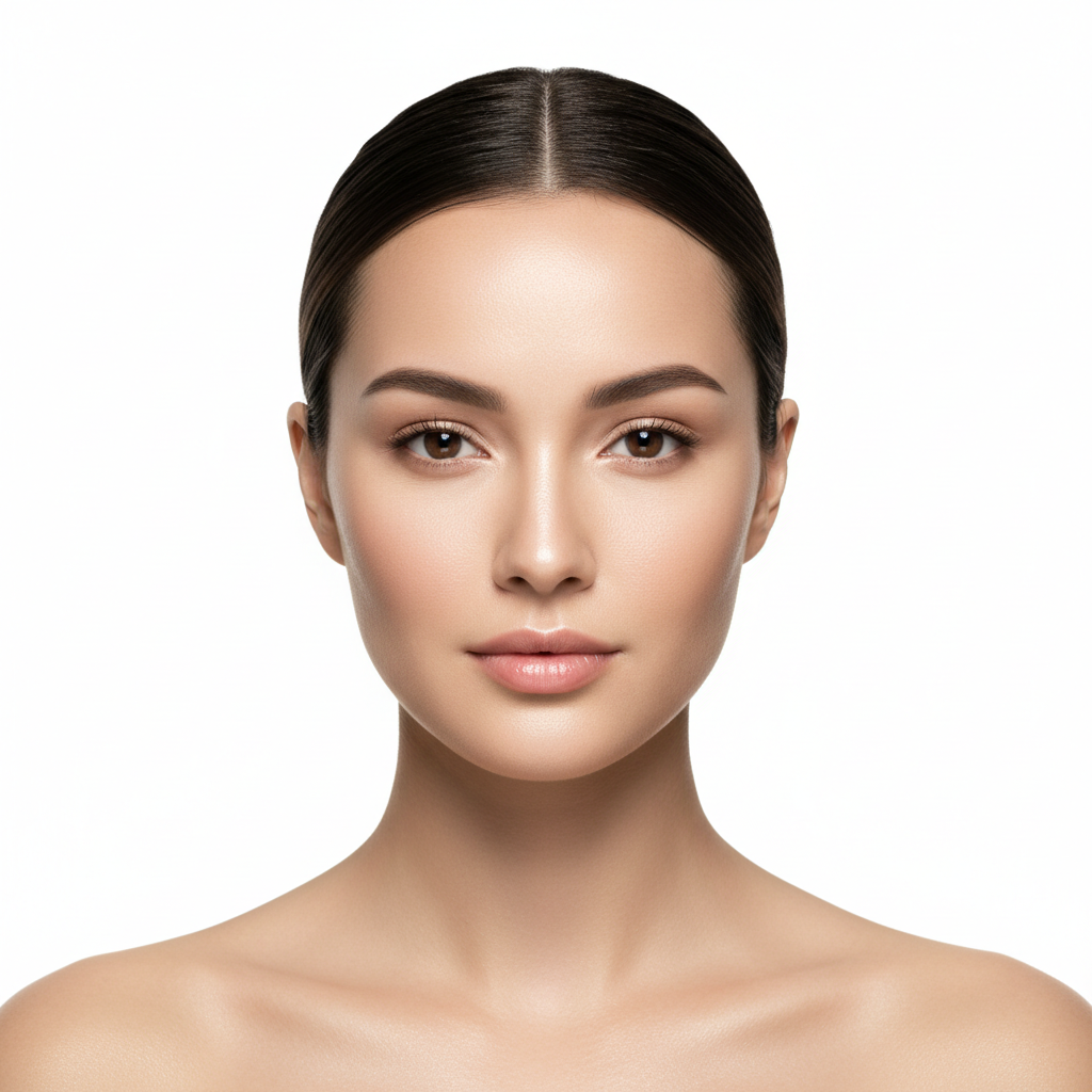 Résultat peau parfaite fond blanc