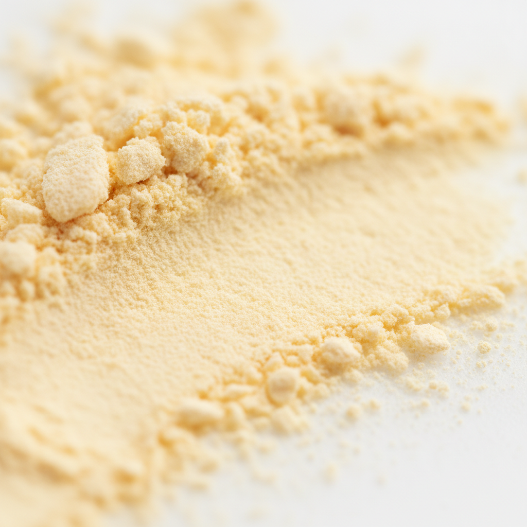 Texture poudre banana pâle